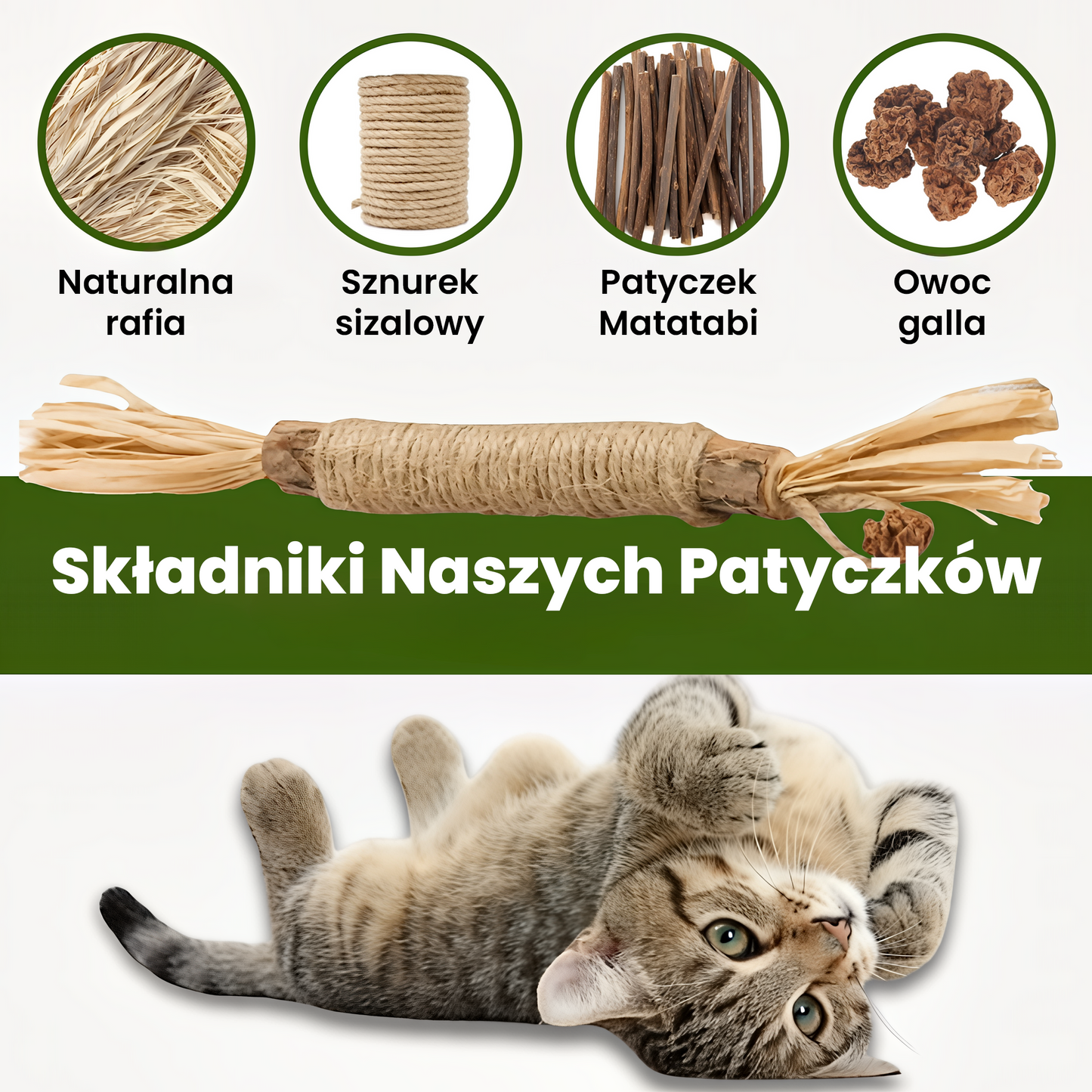 Patyczki Veluvia - Dla zdrowych zębów, świeżego oddechu i spokojnego kota